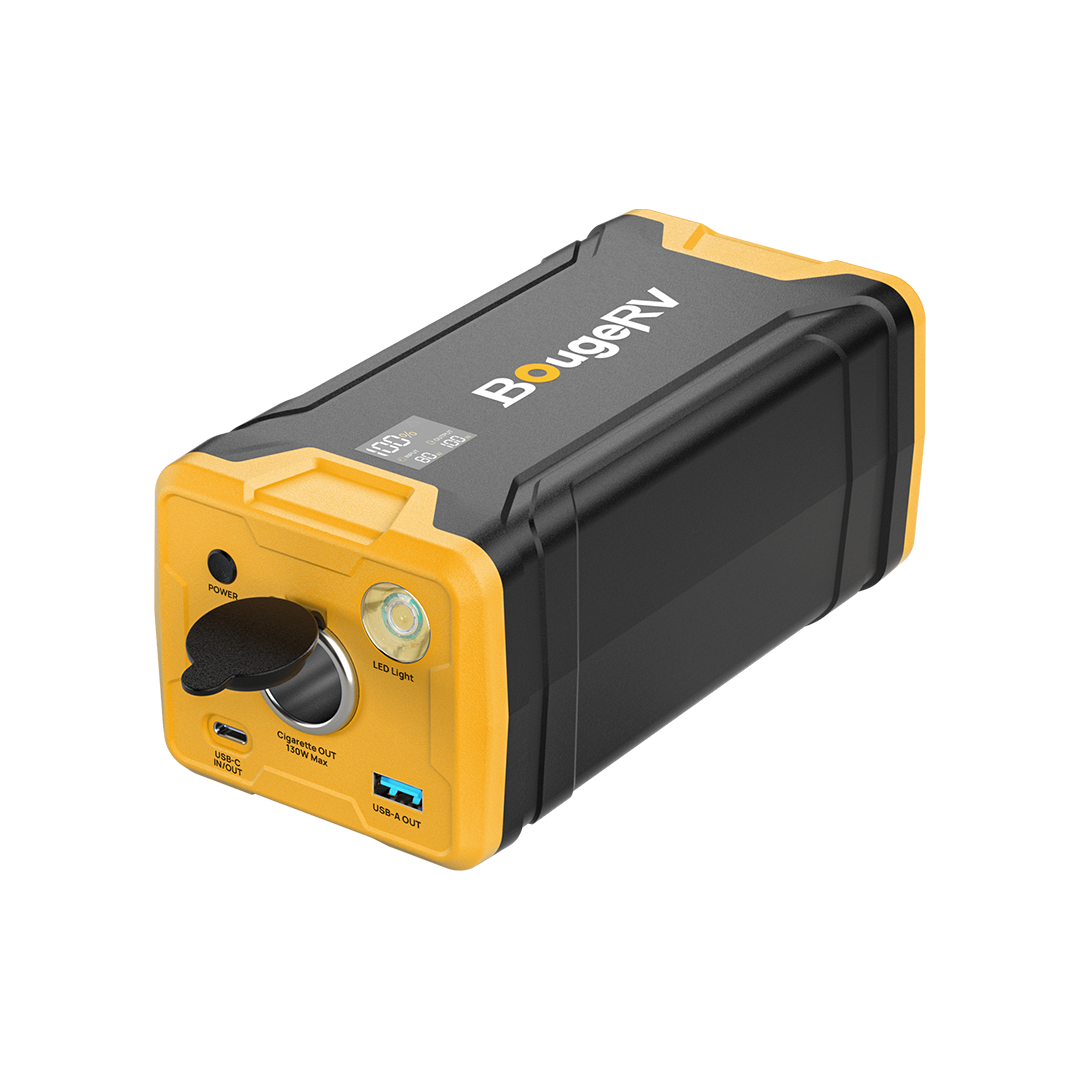 BougeRV 220WH Portable Power Station for Refrigerator