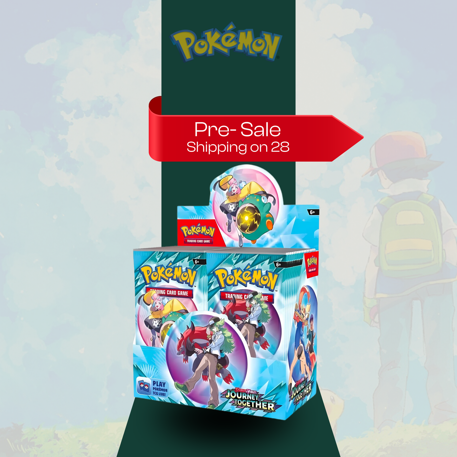 Scarlet & Violet-Journey Together Booster Display Box (36 Packs)